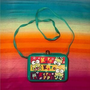 Vintage 1996 Sanrio Keroppi Tin Bag